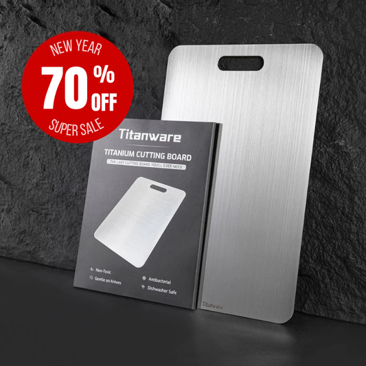 TitanWare™ 100% Pure Titanium Cutting Board