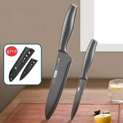 Titanium Plated Kitchen Knife,Professional Chef Knife, Sharp Fruit Knife,Anti-Bacterial Corrosion Resistance,Kitchen Accessories